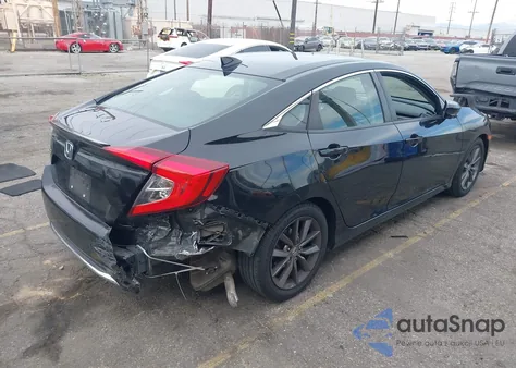 2019 Honda Civic Ex z USA, uszkodzony, nr VIN JHMFC1F37KX009506